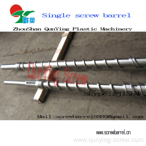 Extruder Bimetallic Barrel Screw 